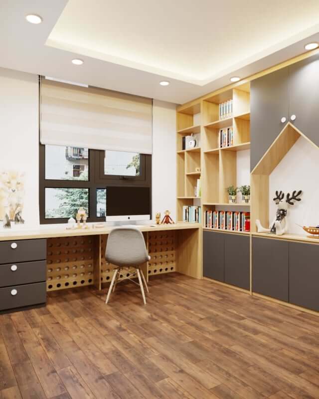 cách chọn nội thất gỗ cho bàn làm việc