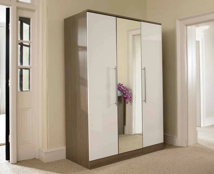 Tủ quần áo gỗ MDF được sử dụng nhiều trong thiết kế nội thất chung cư
