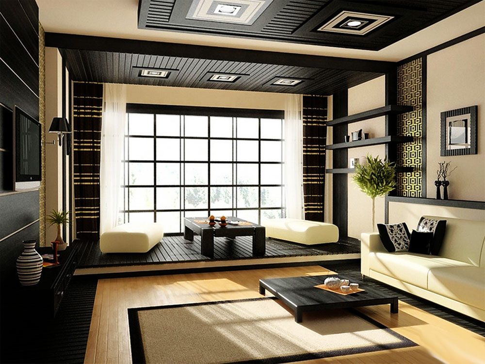 Mẫu thiết kế nội thất chung cư theo phong cách Nhật Bản