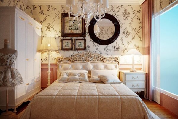 Căn hộ nhỏ được thiết kế bởi nữ ca sĩ theo phong cách ưa thích, với một phòng ngủ rộng rãi.