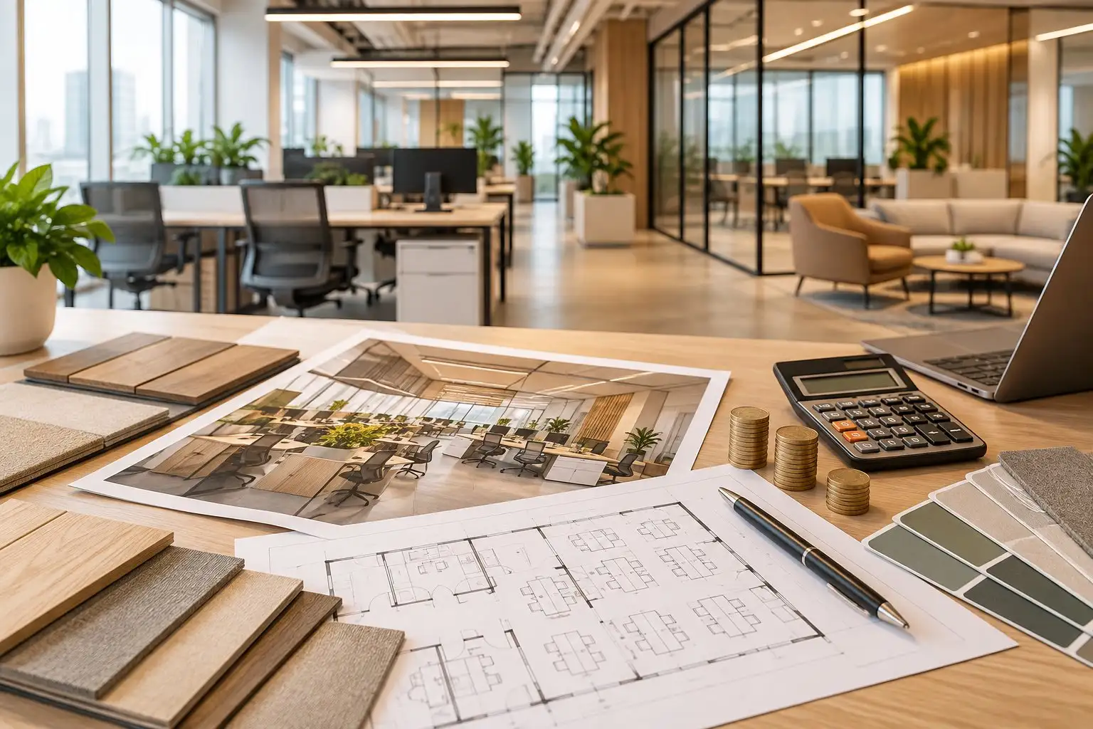 Giá thiết kế nội thất văn phòng đẹp và cách dự toán