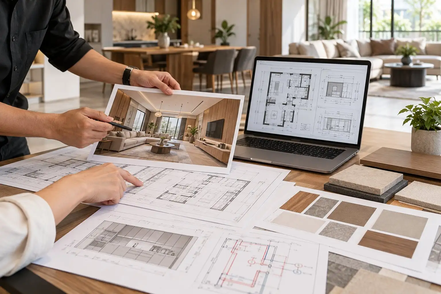 Duyệt bản vẽ nội thất trước sản xuất: Checklist