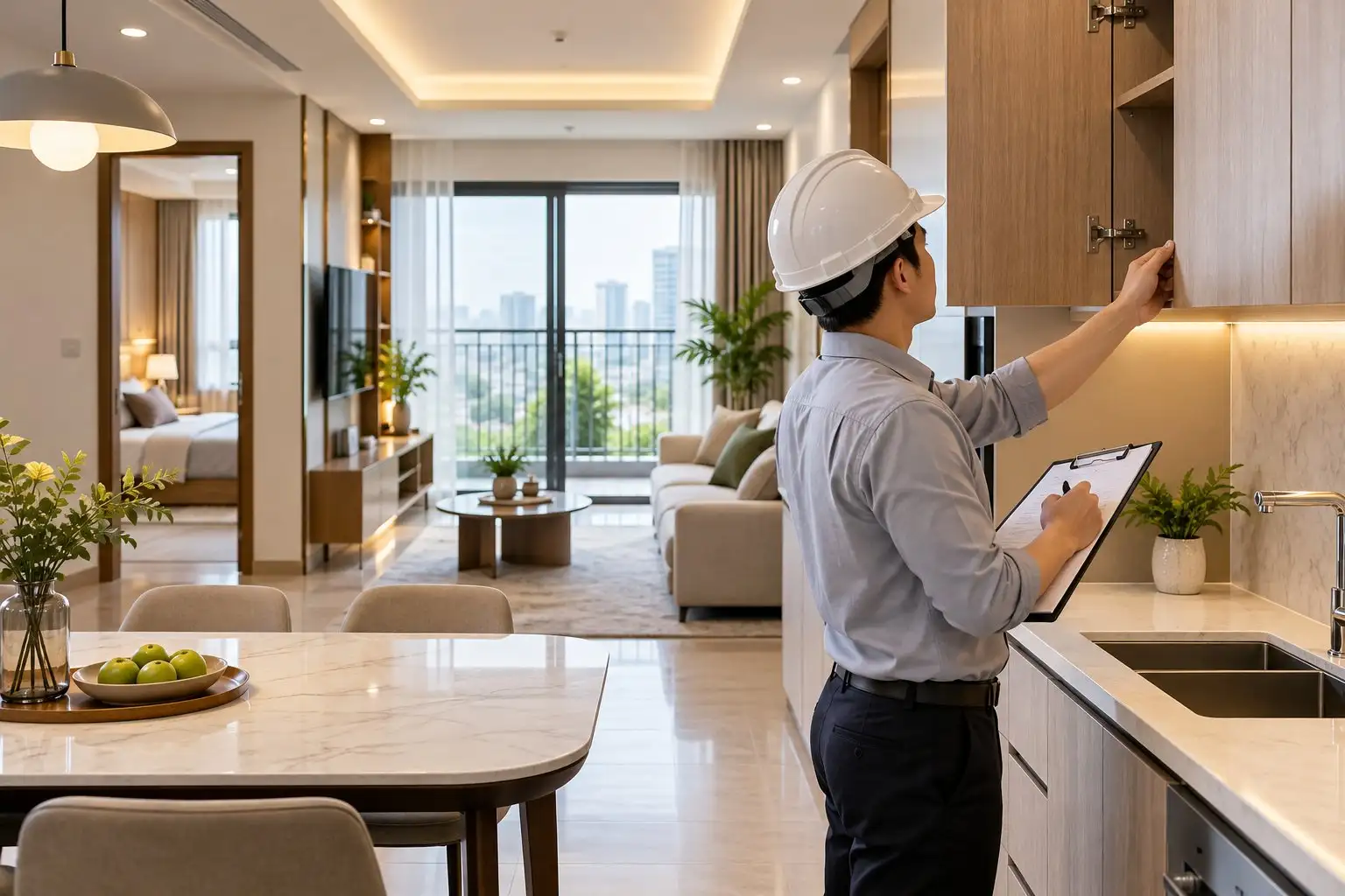 Nghiệm thu nội thất chung cư: Checklist toàn căn hộ