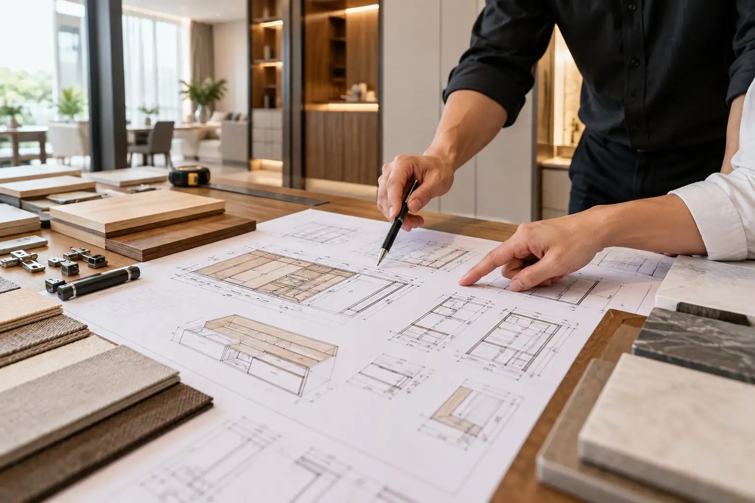 Bản vẽ shop drawing nội thất: Cách kiểm tra, phê duyệt