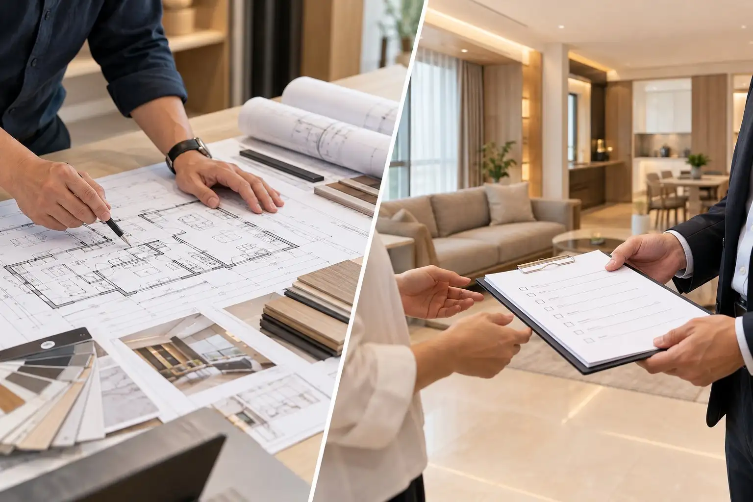 Ảnh minh hoạ: Hồ sơ hoàn công nội thất gồm gì? Checklist bàn giao
